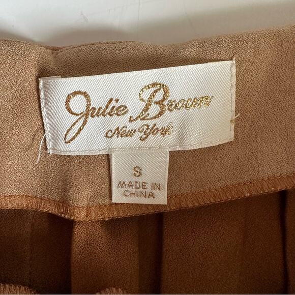 JULIE BROWN New York Fall Collection “The Kirby Skirt” Women’s S, mocha, pleated - Picture 6 of 11